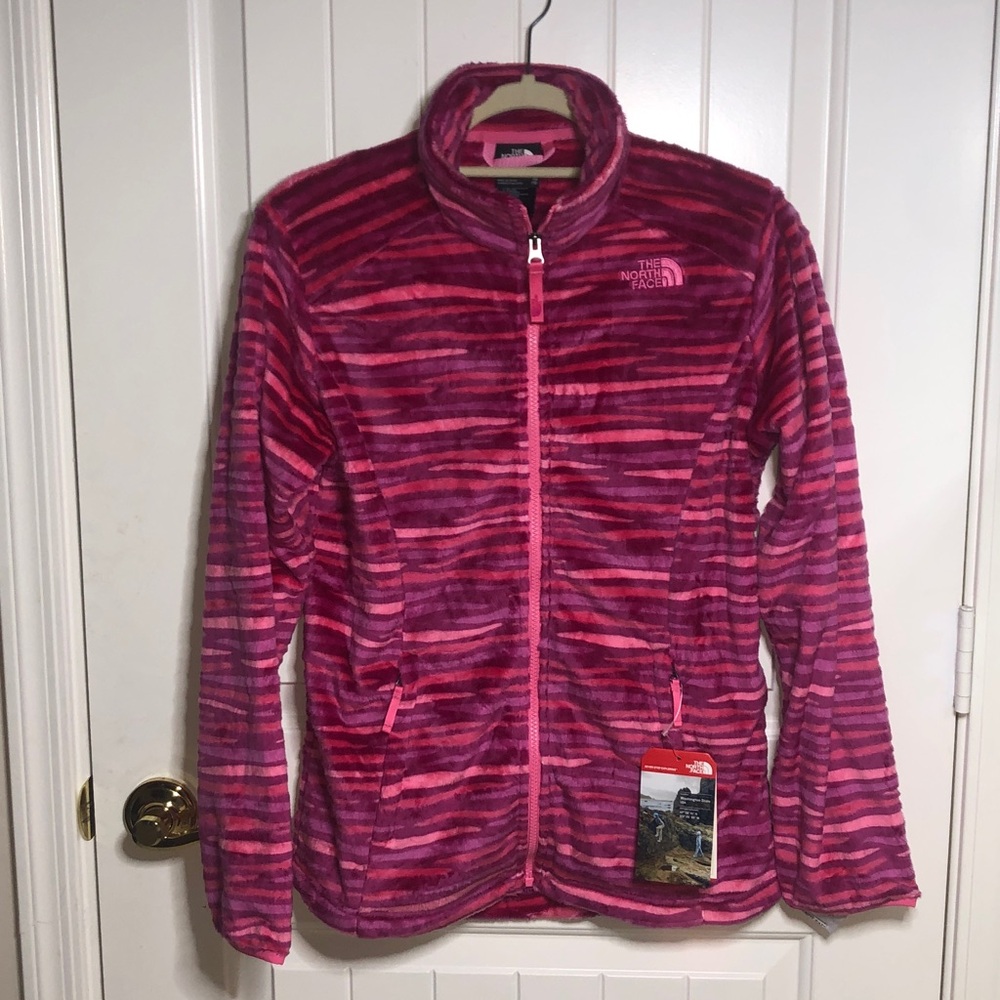 The North Face Pink and Purple Fleece Jacket